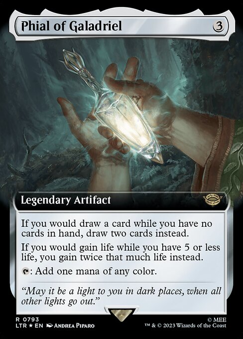 Phial of Galadriel (V.3) LTRH-793 Rare Near Mint Englisch Foil