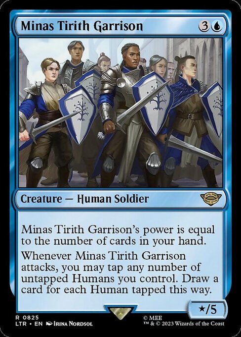 Minas Tirith Garrison LTRH-825 Rare Excellent Englisch