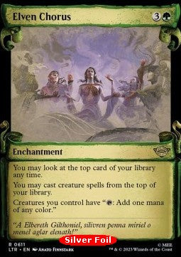 Elfische Gesänge (V.2) LTRH-611 Rare Excellent Englisch Foil