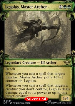 Legolas, Meister des Bogens (V.2) LTRH-624 Rare Near Mint Englisch Foil
