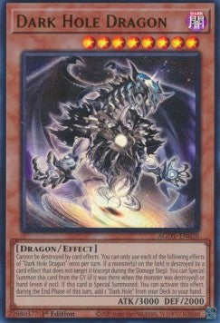 Schwarzes-Loch-Drache (V.1) AGOV-020 Ultra Rare Excellent Deutsch 1. Auflage