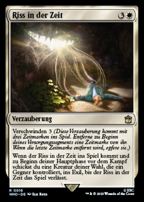 Riss in der Zeit WHO-16 Rare Near Mint Deutsch