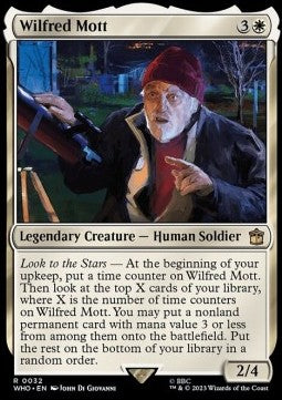 Wilfred Mott WHO-32 Rare Near Mint Deutsch