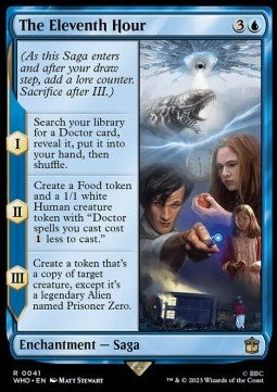 The Eleventh Hour WHO-41 Rare Near Mint Englisch Foil