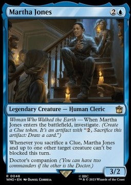 Martha Jones WHO-48 Rare Excellent Englisch