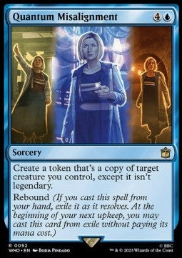 Quantum Misalignment WHO-52 Rare Good Englisch Foil