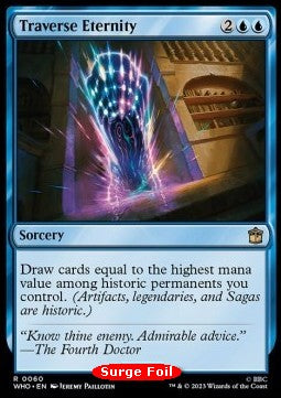 Traverse Eternity XWHO-665 Rare Near Mint Englisch Foil