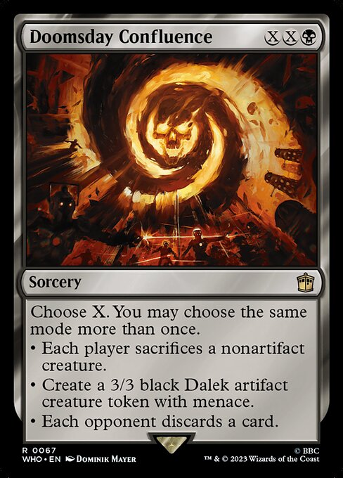 Doomsday Confluence WHO-67 Rare Near Mint Englisch Foil