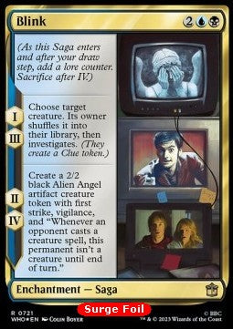 Blink XWHO-721 Rare Near Mint Englisch Foil