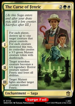 Der Fluch von Fenric XWHO-723 Rare Near Mint Englisch Foil