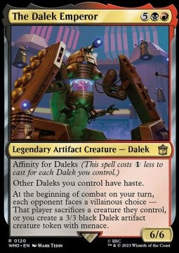 Der Dalek-Imperator WHO-120 Rare Near Mint Deutsch