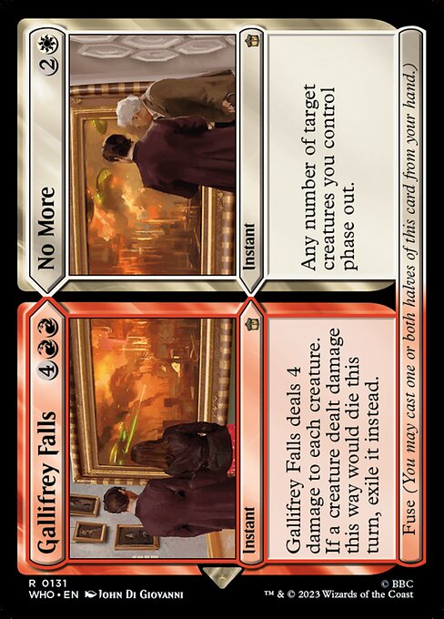 Gallifrey Falls // No More WHO-131 Rare Near Mint Deutsch