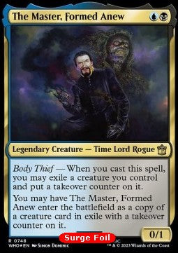 Der Master, neu geformt (V.3) XWHO-748 Rare Near Mint Englisch Foil