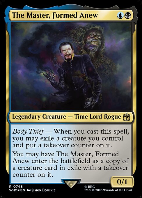 Der Master, neu geformt (V.3) XWHO-748 Rare Near Mint Englisch Foil