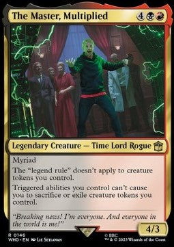 Der Master, vervielfacht WHO-146 Rare Near Mint Englisch Foil