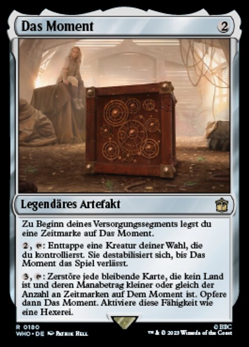 Das Moment WHO-180 Rare Near Mint Deutsch