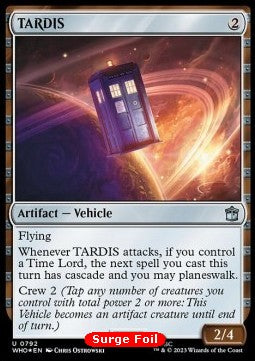 TARDIS XWHO-792 Uncommon Excellent Englisch Foil