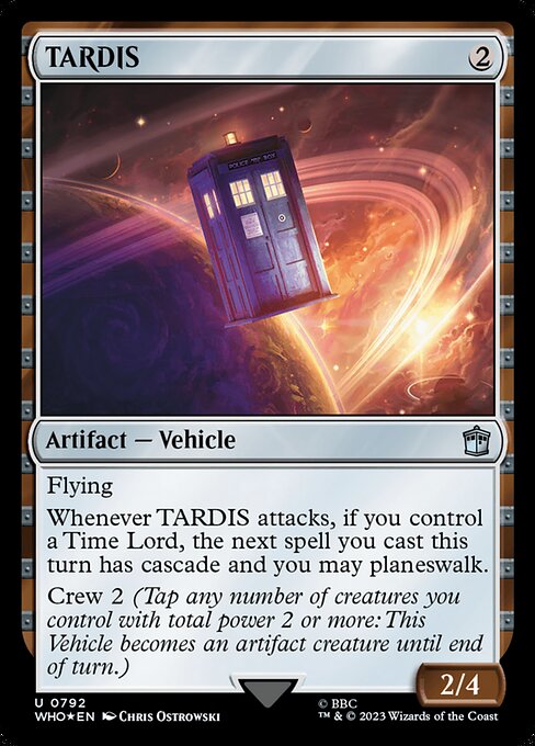TARDIS XWHO-792 Uncommon Excellent Englisch Foil