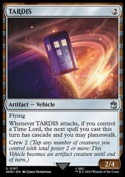 TARDIS WHO-187 Uncommon Near Mint Deutsch