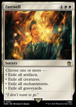 Abschied WHO-207 Rare Near Mint Englisch Foil