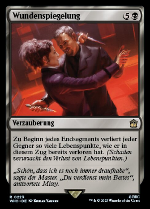 Wundenspiegelung WHO-223 Rare Near Mint Deutsch