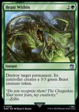 Beast Within WHO-228 Uncommon Near Mint Englisch Foil
