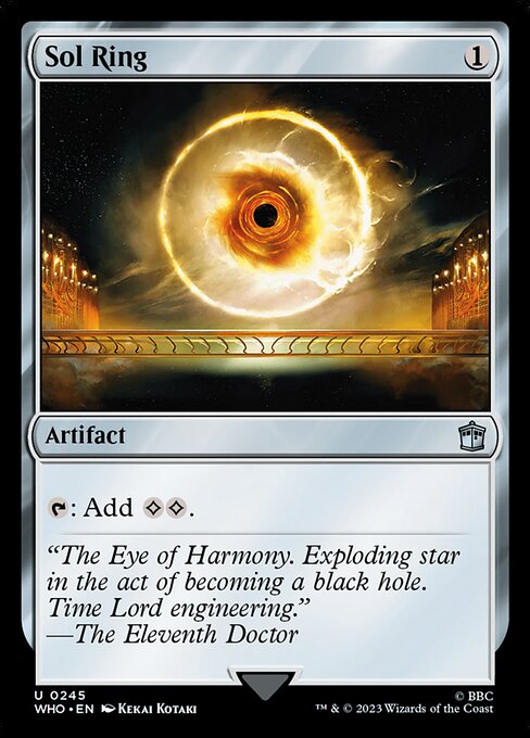Sol Ring WHO-245 Uncommon Excellent Englisch Foil