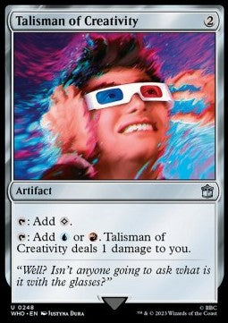 Talisman der Kreativität WHO-248 Uncommon Excellent Englisch Foil