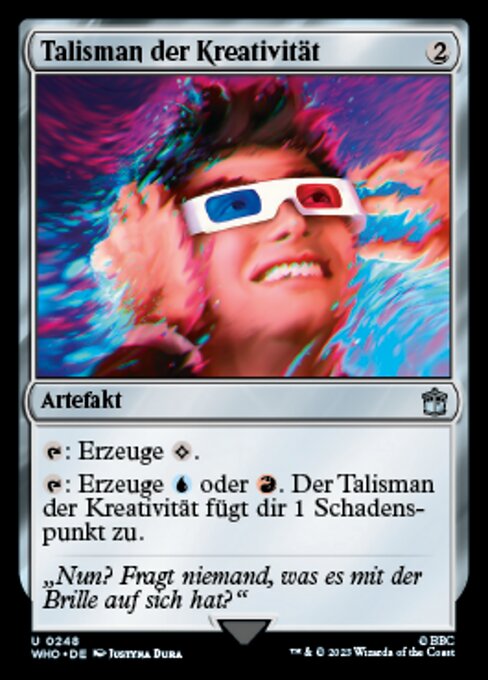Talisman der Kreativität WHO-248 Uncommon Near Mint Deutsch