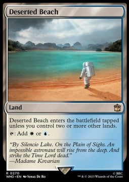 Verlassener Strand WHO-270 Rare Excellent Englisch Foil