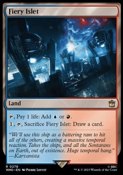 Fiery Islet WHO-278 Rare Near Mint Englisch Foil