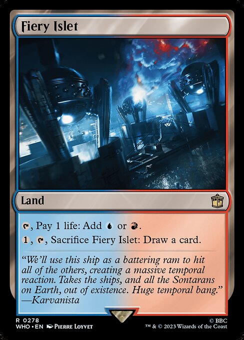 Fiery Islet WHO-278 Rare Near Mint Englisch Foil