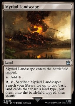 Mannigfaltige Landschaft WHO-290 Uncommon Near Mint Deutsch