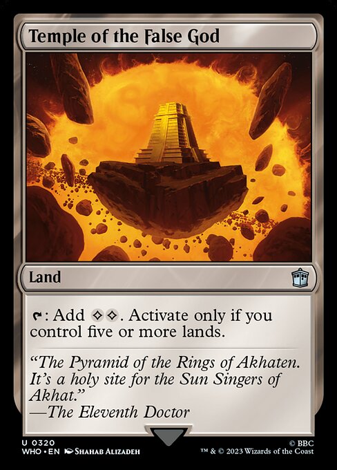 Temple of the False God WHO-320 Uncommon Near Mint Englisch