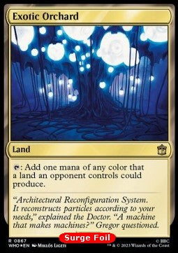 Exotischer Obstgarten (V.1) XWHO-867 Rare Excellent Englisch Foil