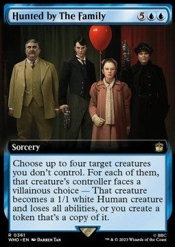 Hunted by The Family XWHO-361 Rare Excellent Englisch Foil