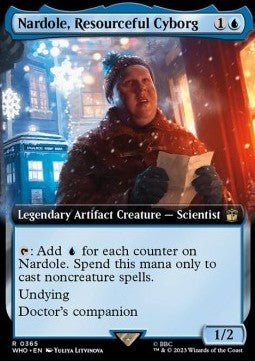 Nardole, Resourceful Cyborg XWHO-365 Rare Near Mint Englisch