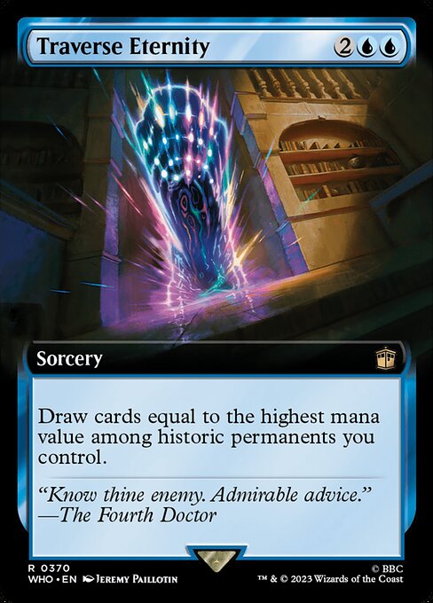 Traverse Eternity XWHO-370 Rare Near Mint Englisch Foil
