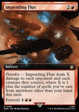 Impending Flux XWHO-386 Rare Near Mint Englisch Foil