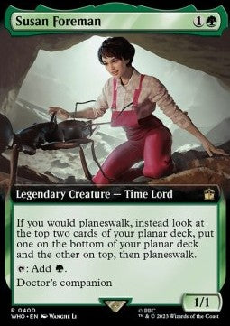 Susan Foreman (V.1) XWHO-400 Rare Excellent Englisch