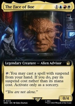 The Face of Boe XWHO-412 Rare Near Mint Englisch