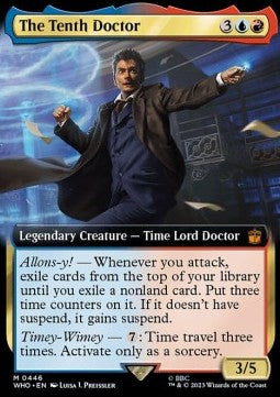The Tenth Doctor XWHO-446 Mythic Excellent Englisch Foil