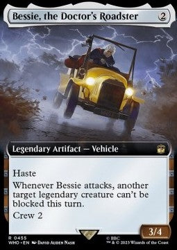 Bessie, the Doctor's Roadster XWHO-455 Rare Near Mint Englisch Foil