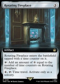 Rotating Fireplace XWHO-461 Rare Excellent Englisch