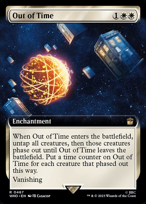 Out of Time XWHO-467 Rare Near Mint Englisch Foil