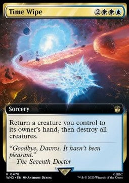 Time Wipe XWHO-478 Rare Near Mint Englisch Foil