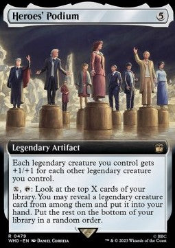 Heroes' Podium XWHO-479 Rare Excellent Englisch Foil