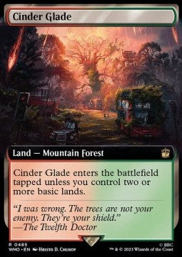 Zunderwald-Lichtung (V.1) XWHO-485 Rare Near Mint Englisch Foil
