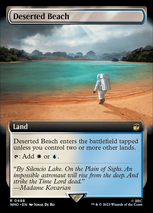 Verlassener Strand (V.1) XWHO-488 Rare Excellent Englisch