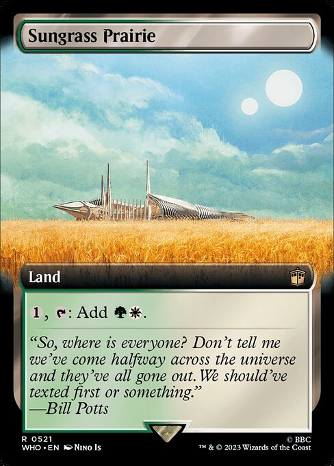 Sungrass Prairie XWHO-521 Rare Near Mint Englisch Foil